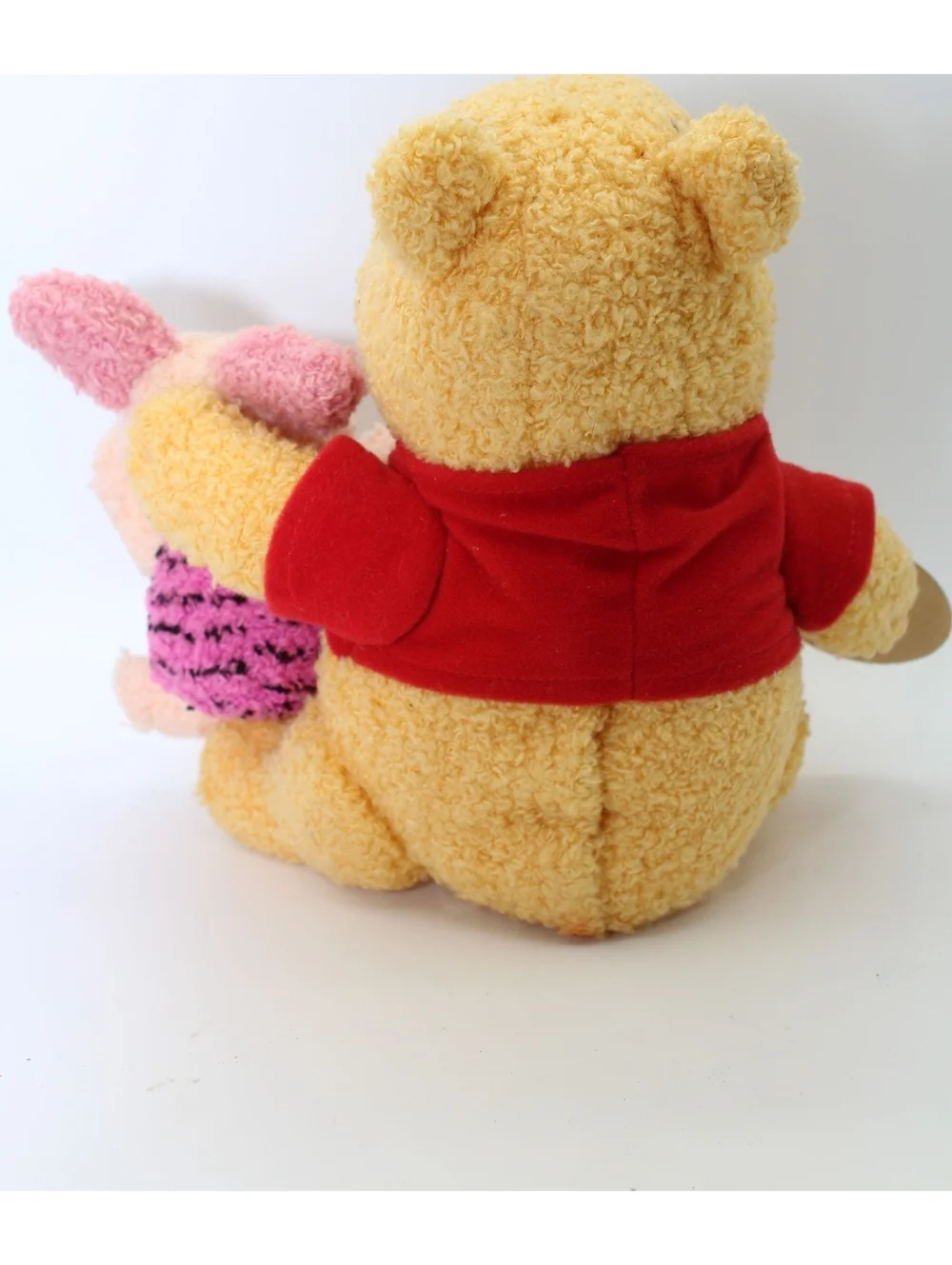 1999 Disney Winnie the Pooh Squeeze Piglet Pooh Sings Giggles Plush 2 Dolls